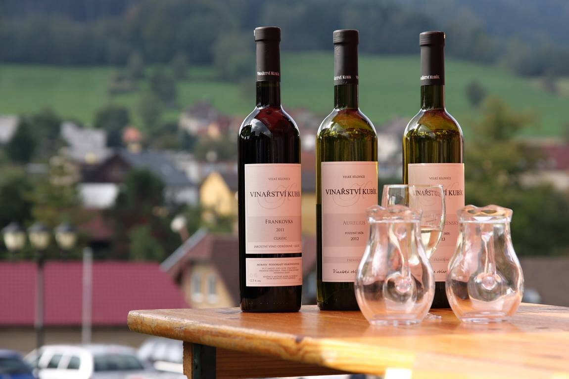 Lahvová vína z vinotéky